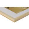 Henzo Cadre en bois 21x30 cm nature DIN A4 Cadre pour documents officiels