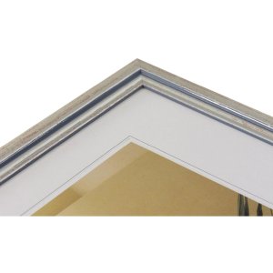 Henzo cadre en bois Artos 21x30 cm argenté DIN A4 cadre pour documents