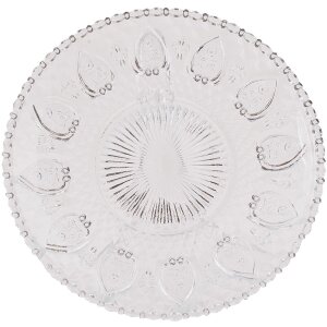 Assiette en verre 20 cm Bol