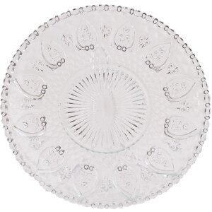 Clayre & Eef 6GL0226 Assiette plate Ø 22 cm...
