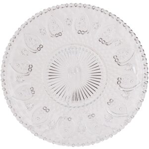Assiette en verre 6GL0227 Ø 25 cm