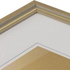 Cadre en bois 30x40 Artos - or