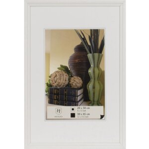 Cadre photo Artos bois 30x45 cm - blanc