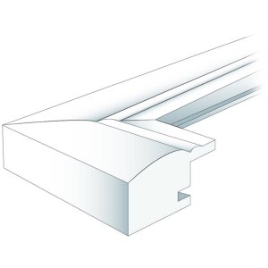 Cadre photo Artos bois 30x45 cm - blanc
