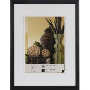30x45 cm Cadre Artos bois - noir