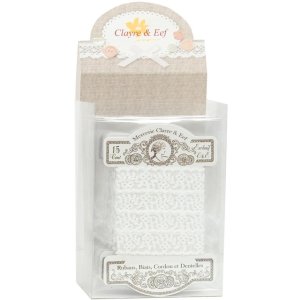 superbe ruban de dentelle clair 58 cm de Clayre & Eef