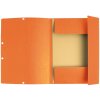 Chemise avec élastique, 3 rabats et impression dorganisation en carton Manila 355g, pour format A4 Couleurs assorties