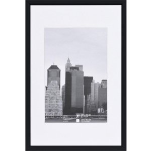 Cadre plastique Henzo METALLICA 30x45 cm noir avec...