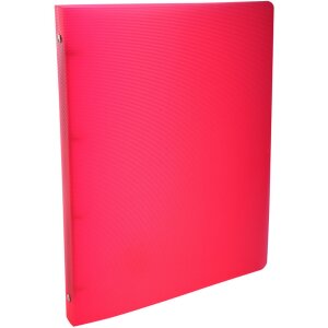 Classeur à anneaux en PP 1,2mm avec 4 anneaux 30mm, dos 40mm, Linicolor, pour format DIN A4 extra large couleurs assorties