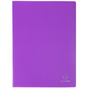 Chemise transparente en PP souple 300µ A4 coloris assortis