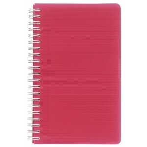 Livre de cartes de visite 16 pochettes pour 96 cartes Linicolor, 12x18,5cm couleurs assorties