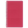 Livre de cartes de visite 16 pochettes pour 96 cartes Linicolor, 12x18,5cm couleurs assorties