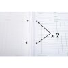 Livret de formulaires Quittances avec justificatif et preuve de TVA 2 perforations 2x50 feuilles, DIN A6