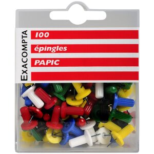 Aiguilles pour tableaux daffichage boîte blister 10...