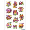 Stickers violettes multicolores micacés de la série DECOR autocollants
