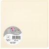 Pack 25 cartes Pollen, 135x135mm, 210g ivoire