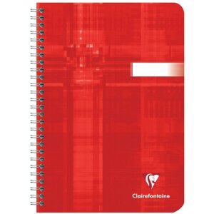 Cahier à spirales Clairefontaine, DIN A5...