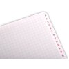 Registre 11x17cm, 50 feuilles, 90g, quadrillé