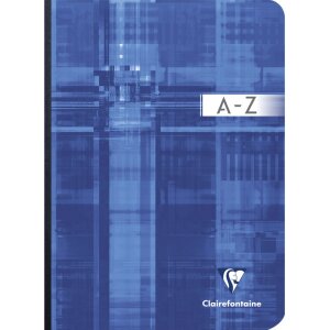 Cahier à onglets DIN A5 quadrillé