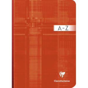Cahier à onglets DIN A5 quadrillé