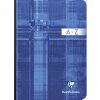 Cahier à onglets DIN A5 quadrillé