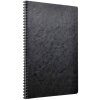 Cahier à spirales Age Bag, DIN A4 21x29,7cm, 50 feuilles, 90g, quadrillé noir