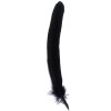 Plume doie, 28 cm de long - bleu