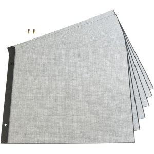 Feuilles complémentaires Exacompta noir 29x37 cm