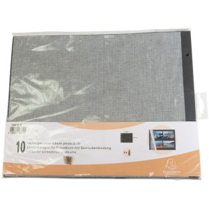 Feuilles complémentaires Exacompta noir 29x37 cm