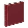 Walther Album photo MONZA 33x34 cm bordeaux 60 pages blanches