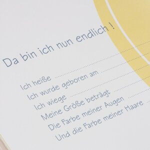 Journal de bébé BABY FEEL