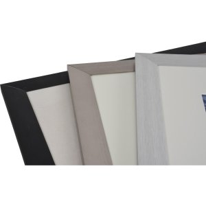 30x30 cadre aluminium noir Henzo LUZERN