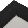 30x30 cadre aluminium noir Henzo LUZERN