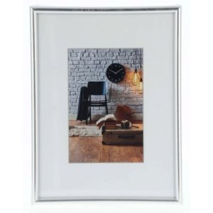 Hama cadre plastique Sevilla 18x24 cm argenté
