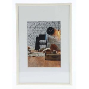 Cadre plastique Sevilla 20x30 cm blanc