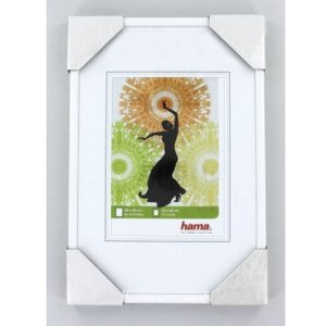 Cadre plastique Madrid 40x60 cm blanc