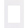 Passe-partout 13x18 cm - 9x13 cm blanc arctique