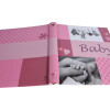 Henzo Album bébé Jessy rose 28x30,5 cm 60 pages blanches