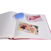 Henzo Album bébé Jessy rose 28x30,5 cm 60 pages blanches