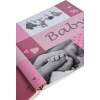 Henzo Album bébé Jessy rose 28x30,5 cm 60 pages blanches