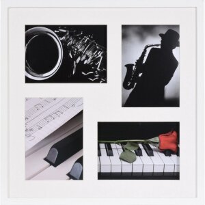 Piano 40x40 cm Galerie de photos 4 photos 13x18 cm blanc