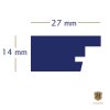 Cadre en bois Driftwood 40x60 cm beige