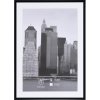 Cadre plastique Henzo Metallica noir 50x70 cm avec passe-partout 40x60 cm