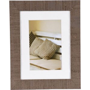 Cadre photo en bois Henzo Driftwood 15x20 marron moyen...