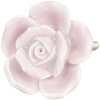 Clayre & Eef 61863 Bouton de porte Ø 4.5 cm Rose Céramique