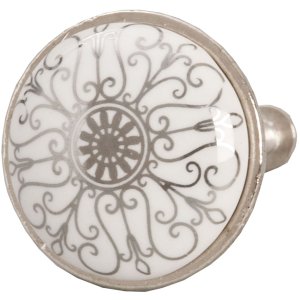 Clayre & Eef 61888 Bouton de porte Ø 3 cm...