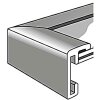 Cadre alu Nielsen Classic 18x24 cm argent mat