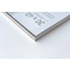 Cadre alu Pixel 40x50 cm argent brillant