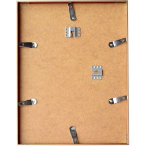 Accent cadre alu 50x50 cm argent mat