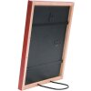 Cadre en bois S41J Deknudt 10x15 cm rouge